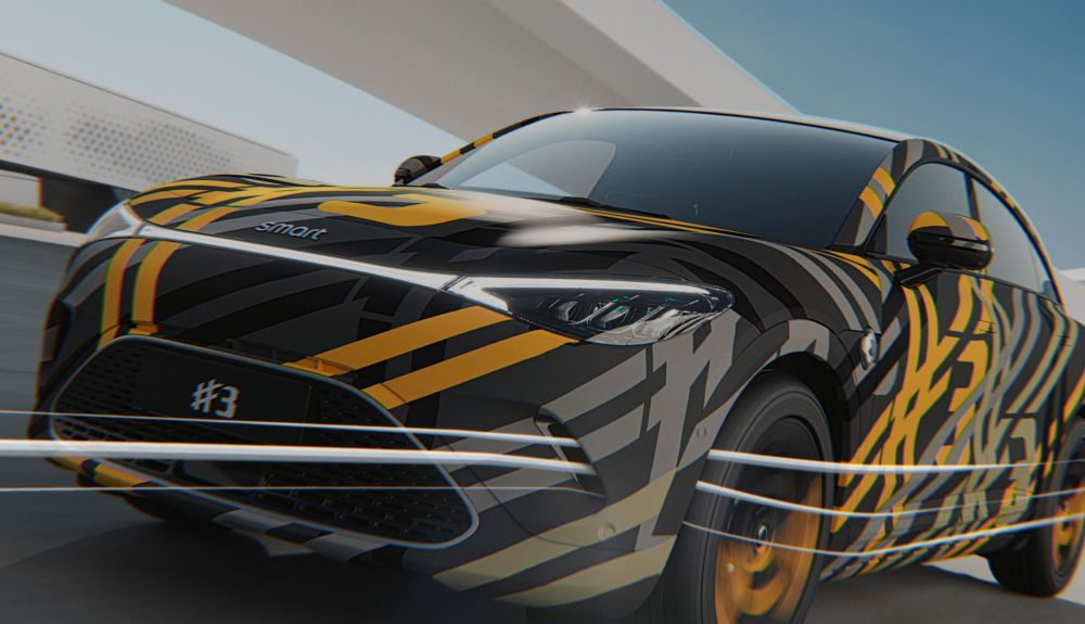 Smart #3. La aerodinámica ha sido uno de los aspectos clave en su diseño. Smart #3. La aerodinámica ha sido uno de los aspectos clave en su diseño.