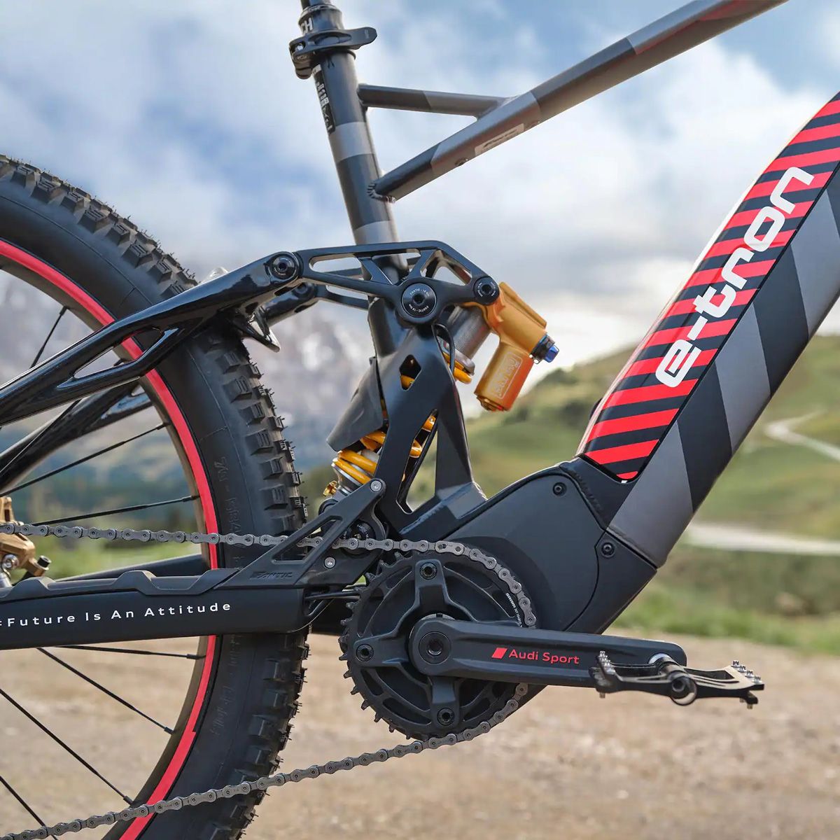 Audi electric mountainbike by Fantic