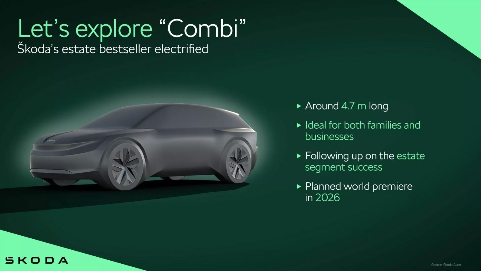 Así será el nuevo Skoda Eléctrico Familiar