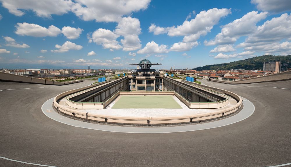 La Pista 500 de la fábrica de Lingotto en Turín La Pista 500 de la fábrica de Lingotto en Turín