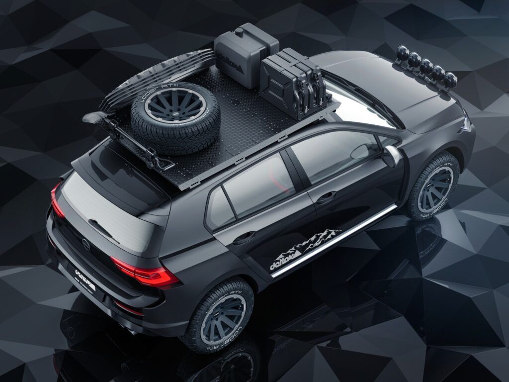 Así es el Delta 4x4: un VW Gof R transformado a SUV