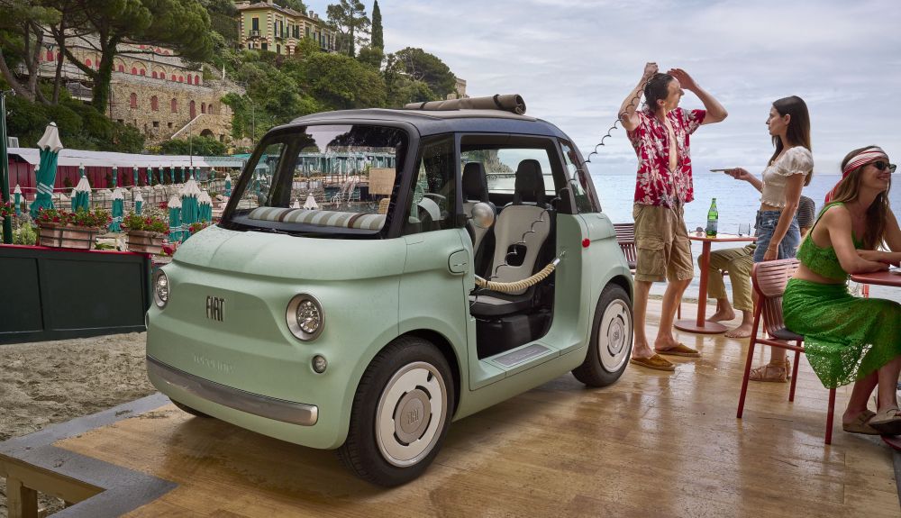 Fiat Topolino y un día en la costa italiana pueden ser sinónimo de vida