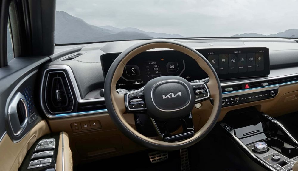 Interior del Kia Sorento 2024 Interior del Kia Sorento 2024