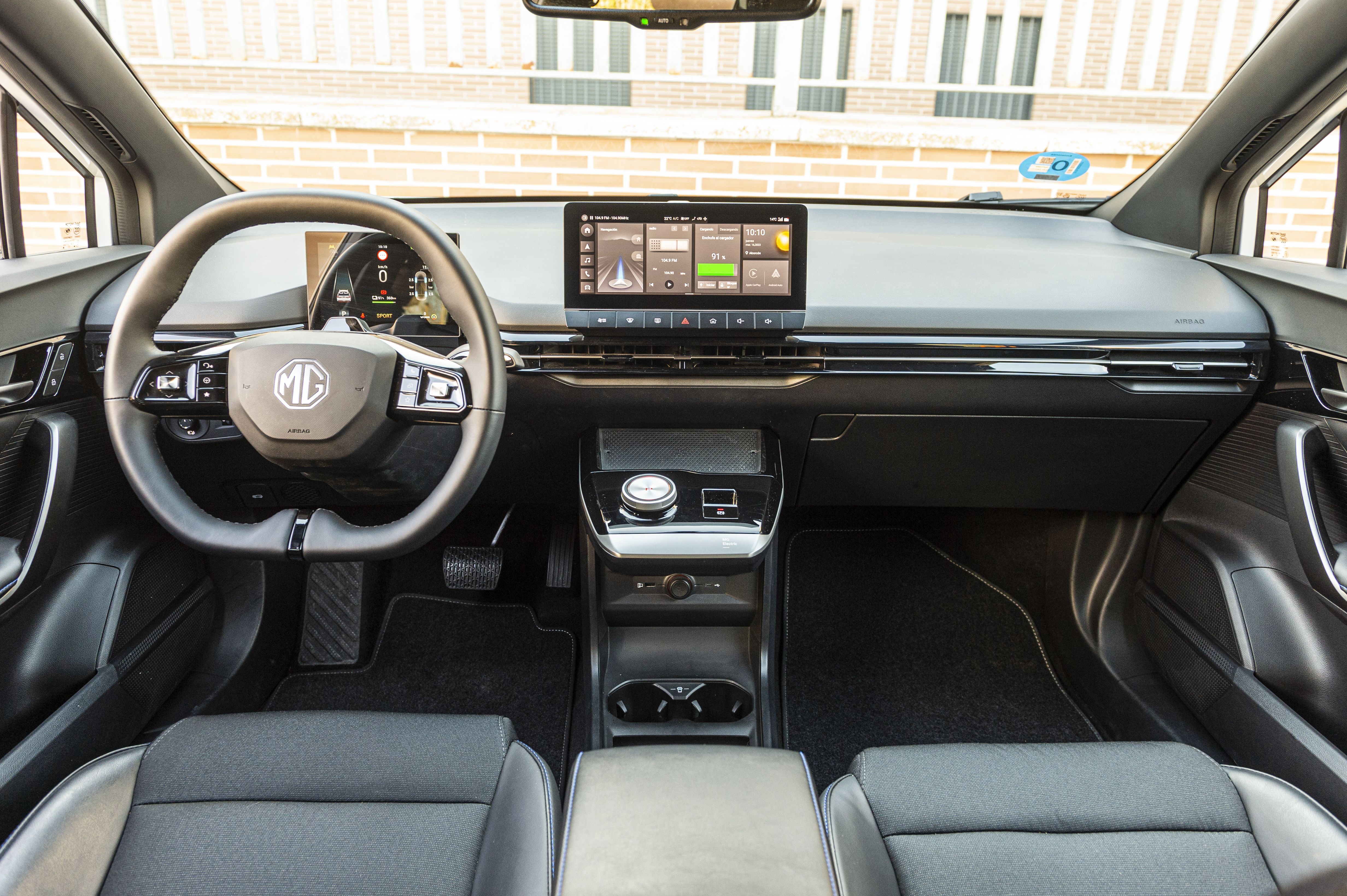 MG 4 Electric: así es su interior.