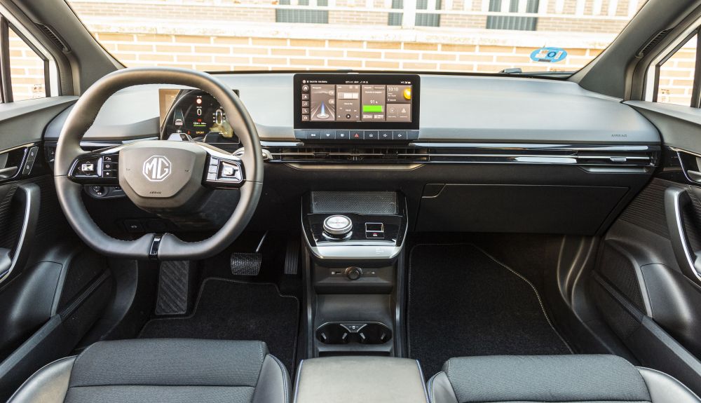 MG 4 Electric: así es su interior.