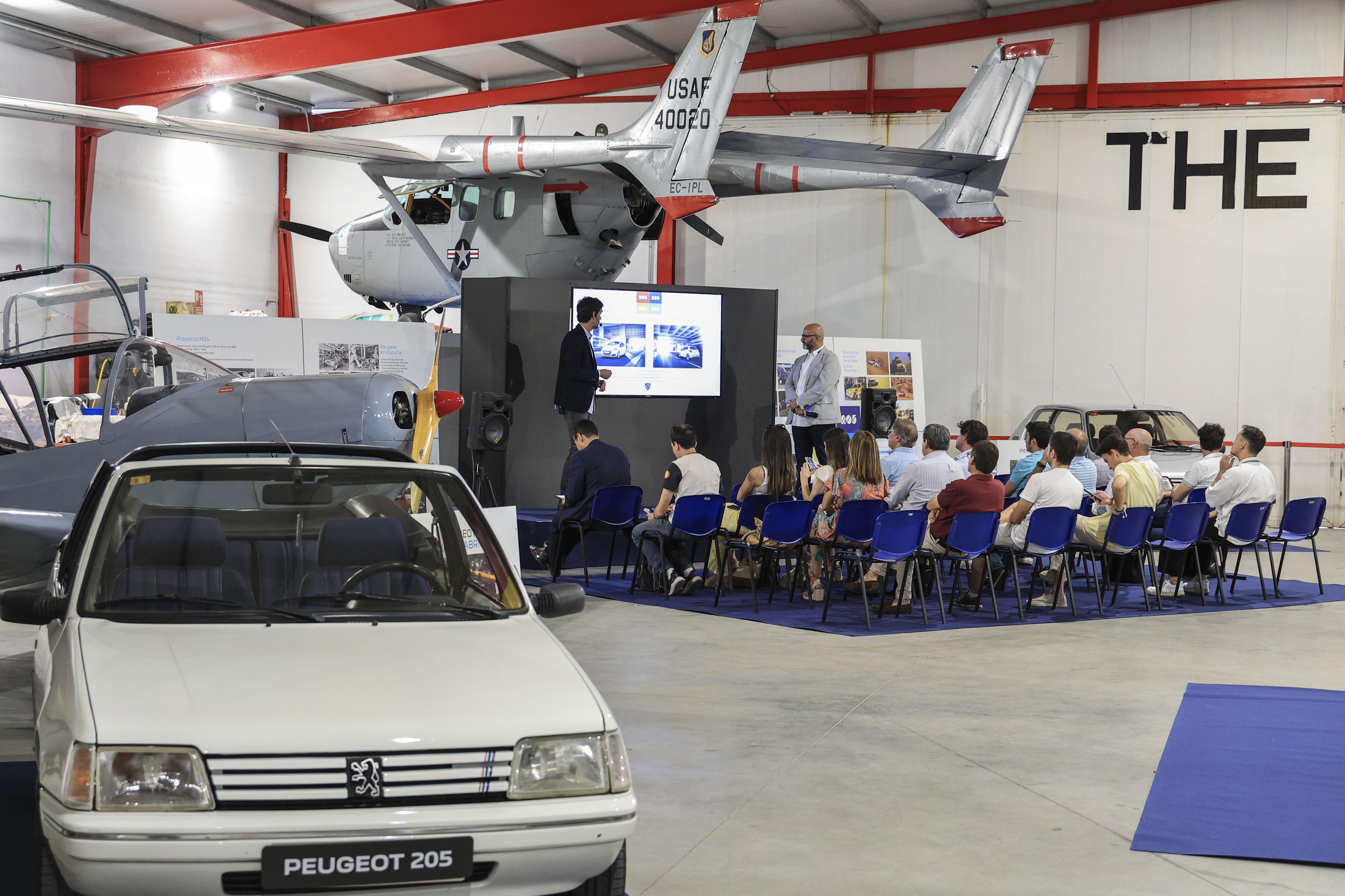 Celebración del 40 Aniversario del Peugeot 205