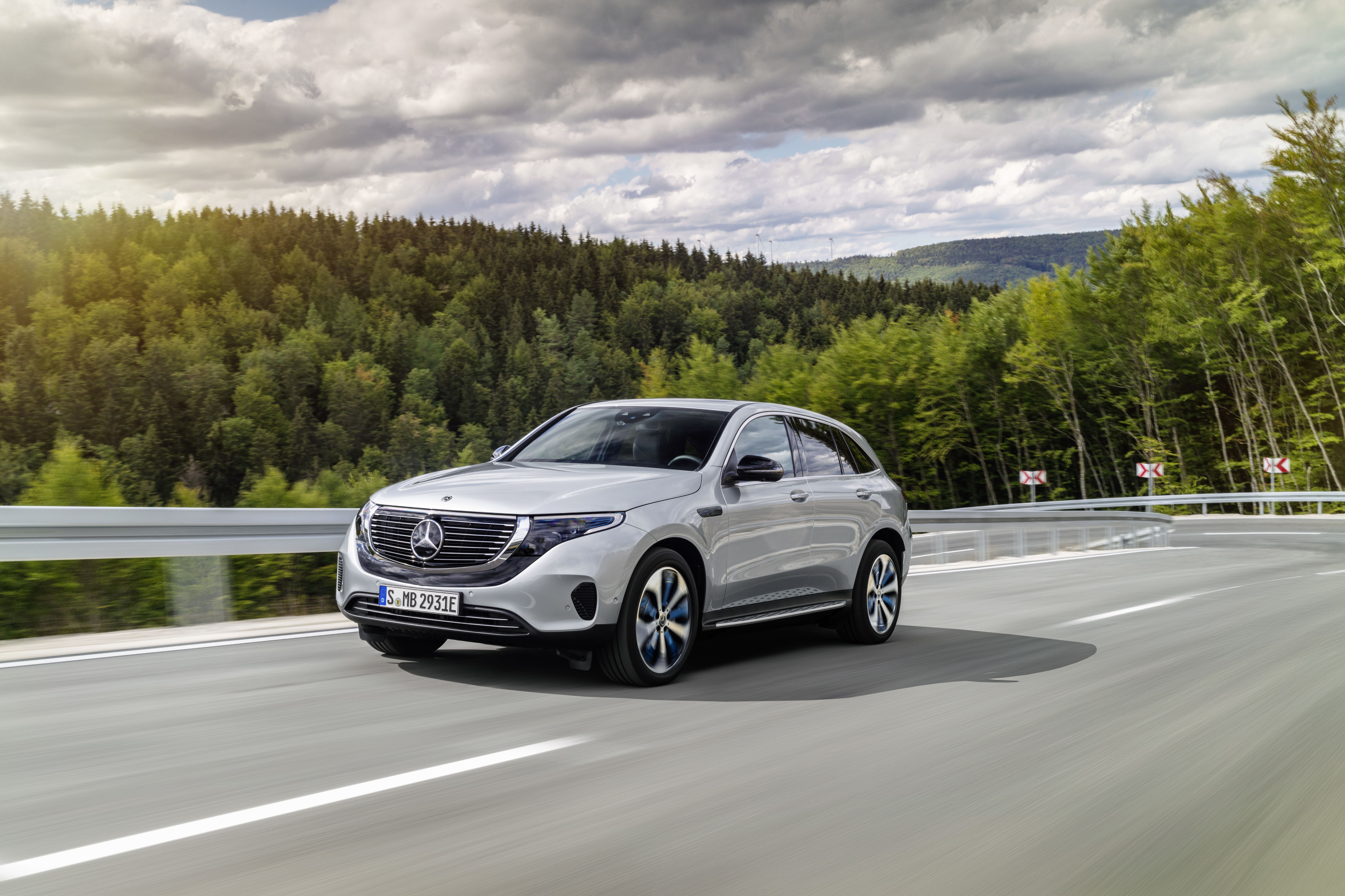 Así era el Mercedes EQC