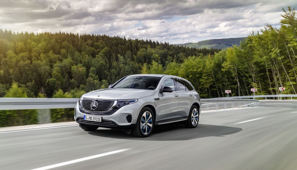Así era el Mercedes EQC