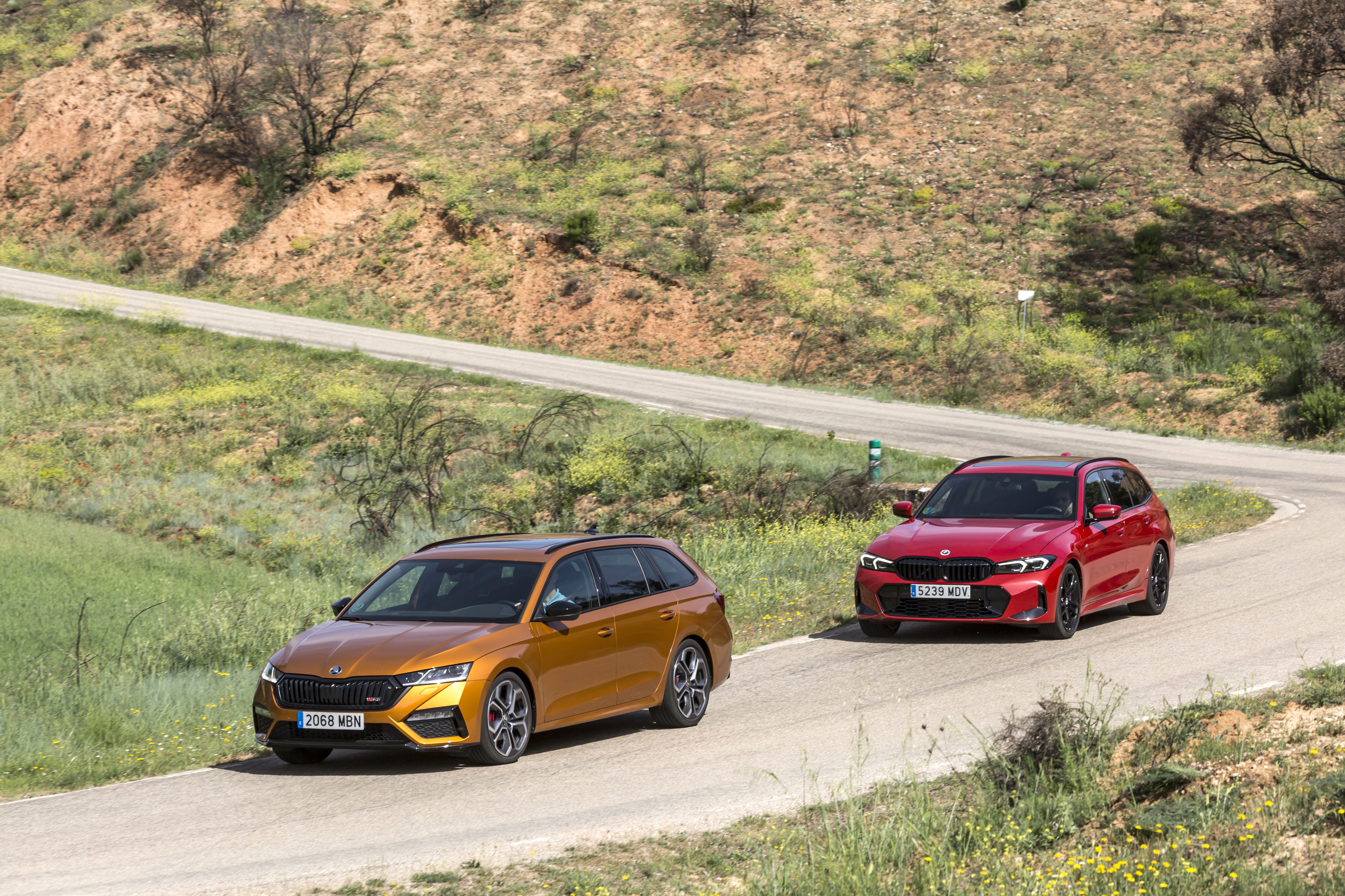 Comparativa BMW 320d Touring vs Skoda Octavia Combi RS TSi 71