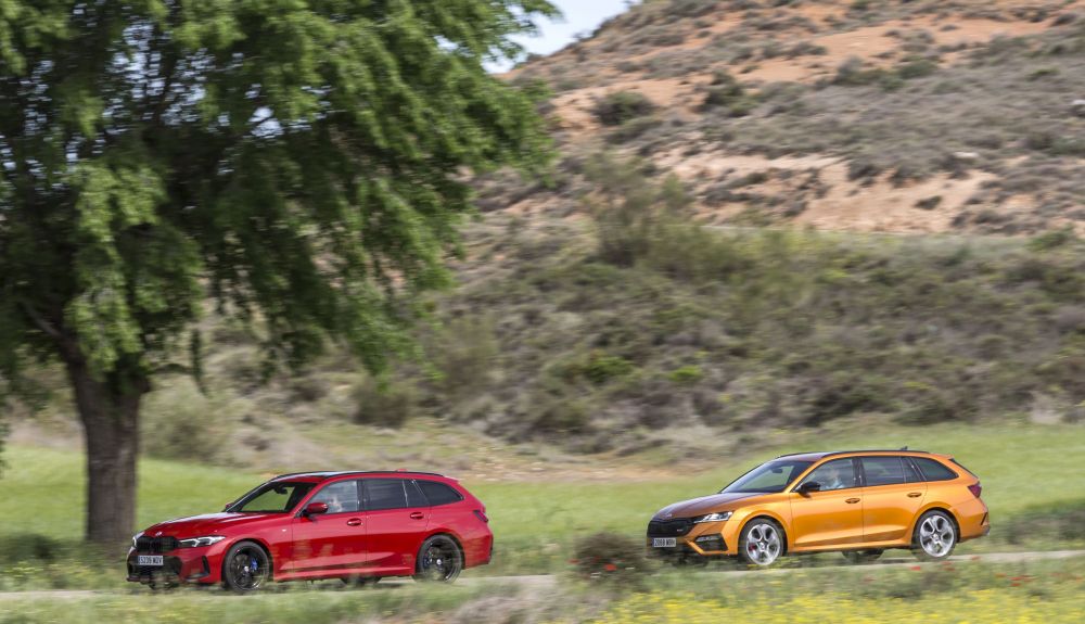 Comparativa BMW 320d Touring vs Skoda Octavia Combi RS TSi 79