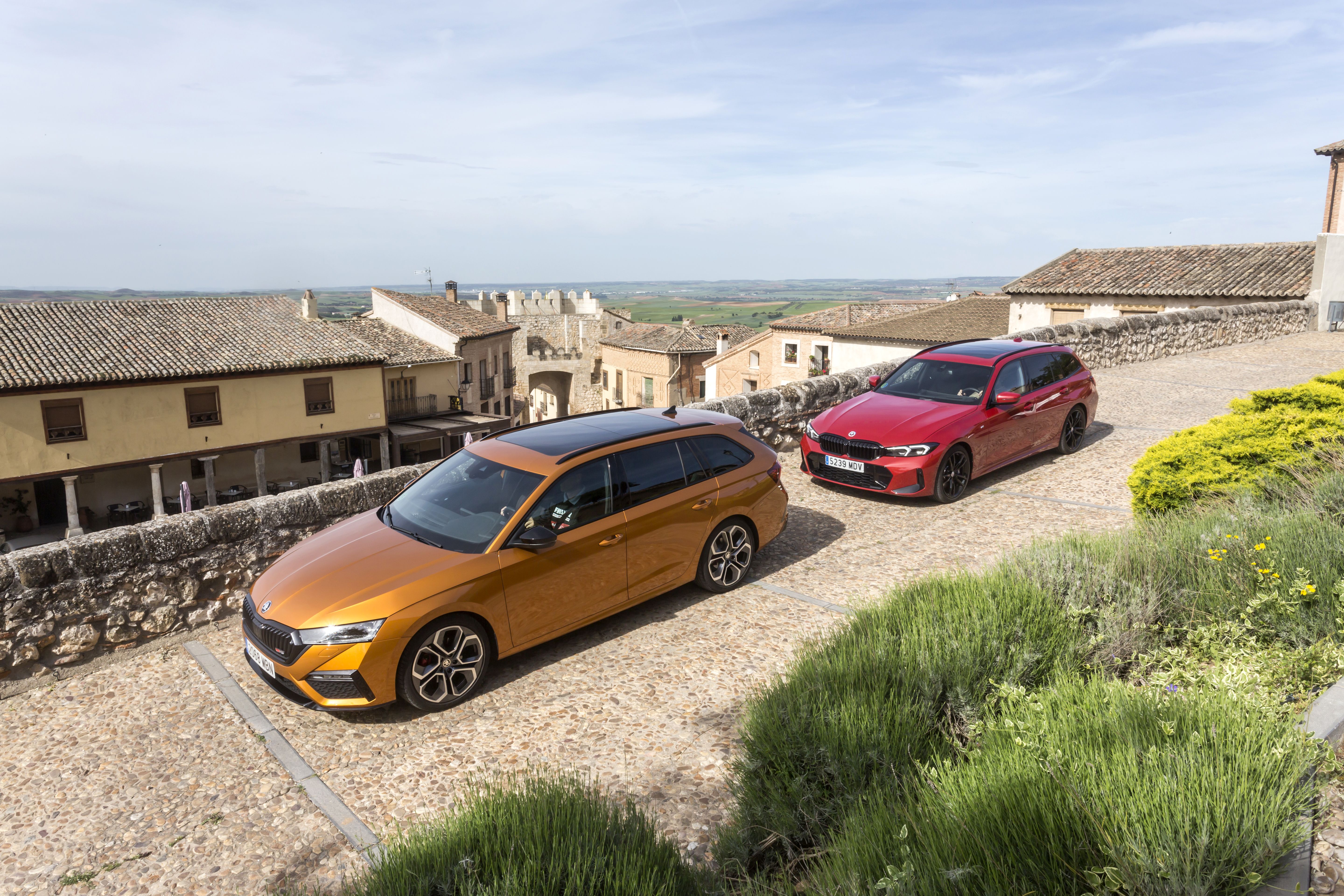 Comparativa BMW 320d Touring vs Skoda Octavia Combi RS TSi 140
