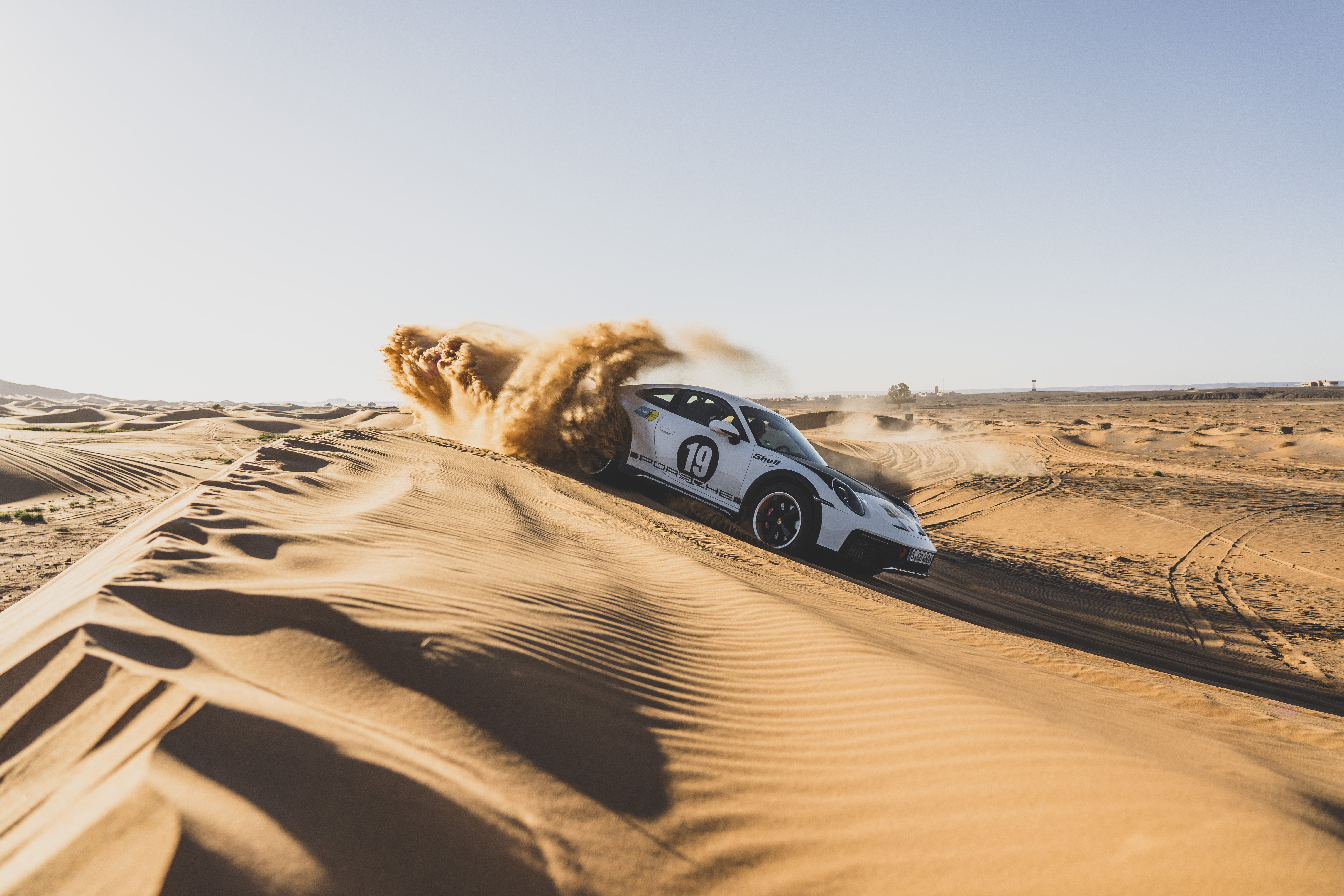 El Porsche 911 Dakar, a prueba