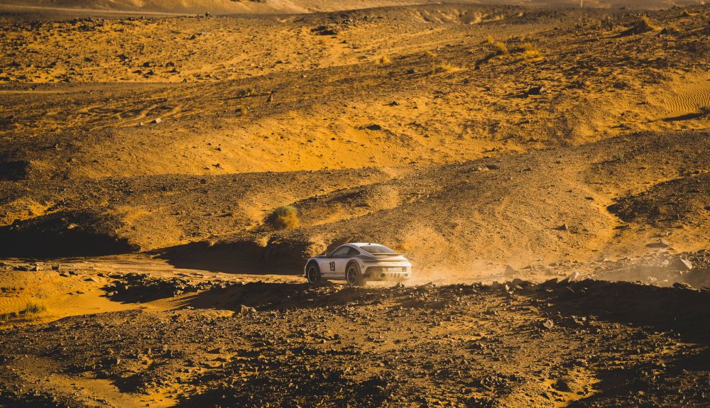 El Porsche 911 Dakar, a prueba