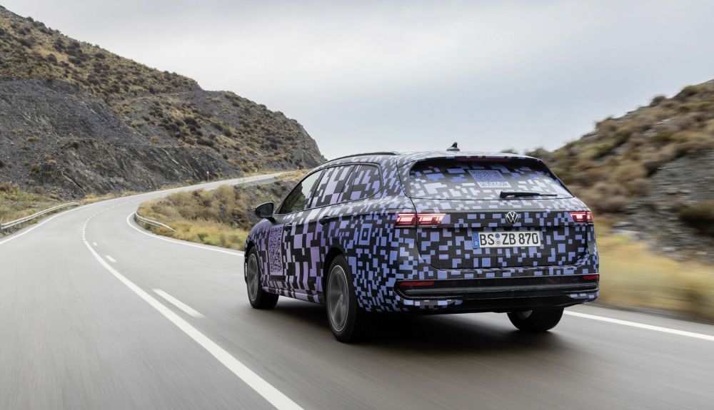 El nuevo VW Passat Variant en sus últimas pruebas