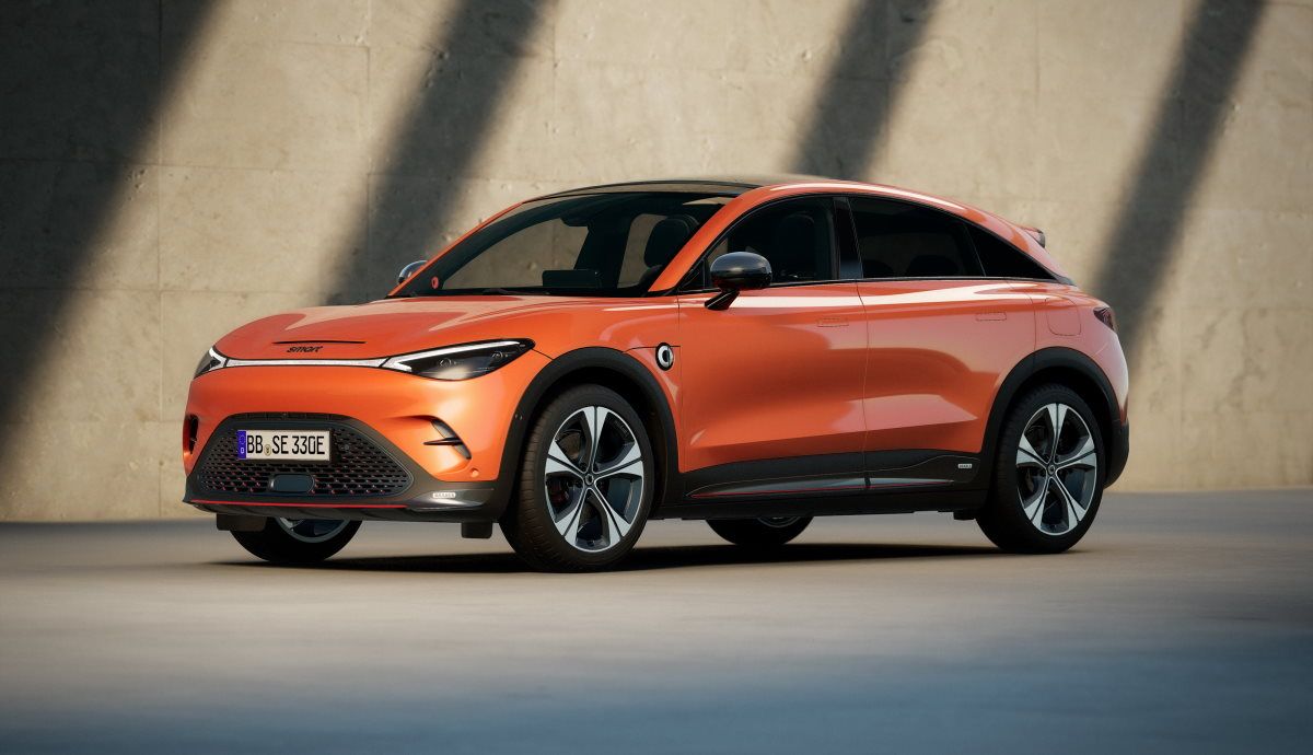 Así es el nuevo SUV coupé eléctrico Smart #3