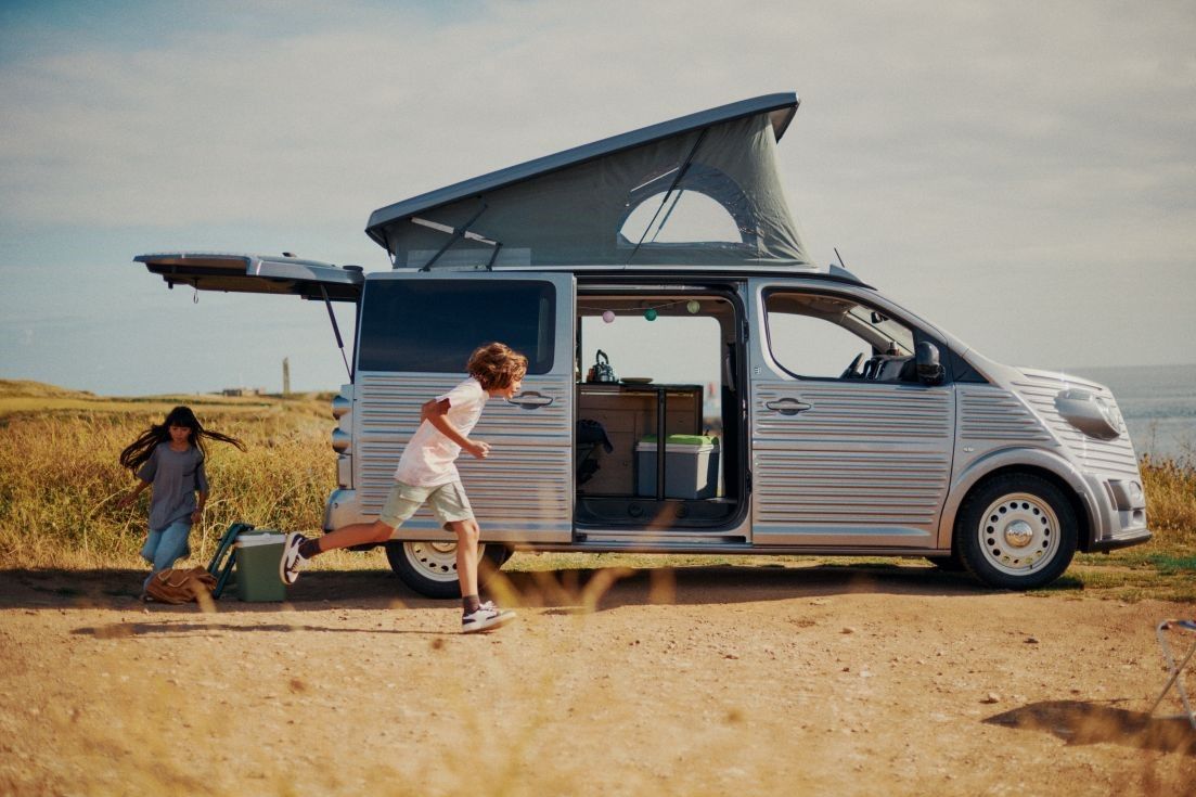 Es la nueva camper total, la próxima gran furgoneta familiar