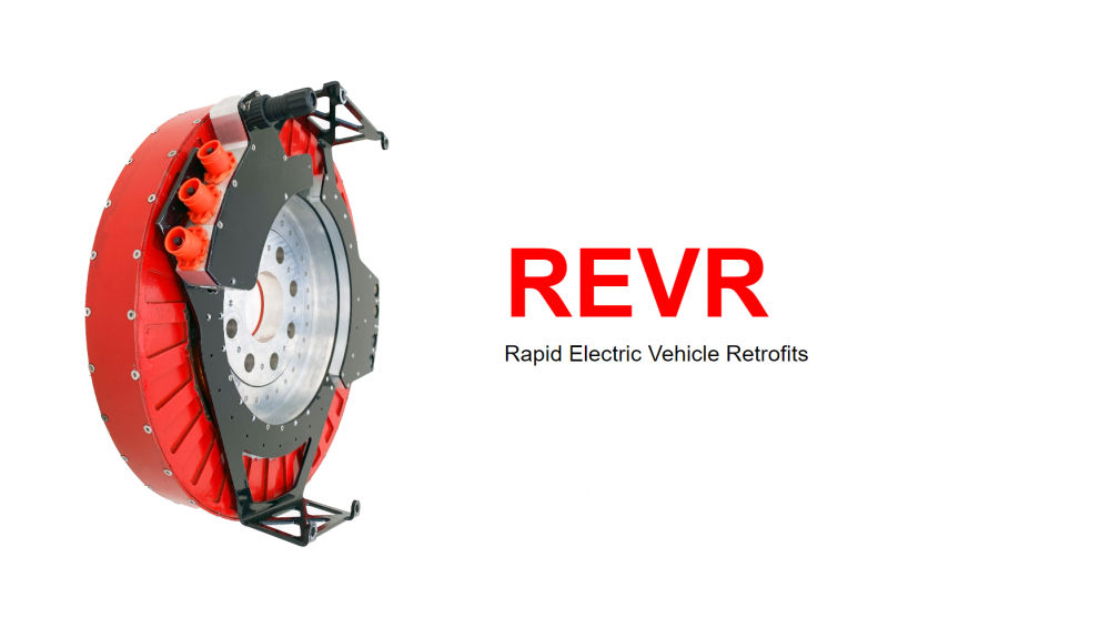 El kit REVR añade un motor eléctrico y una batería a un coche de gasolina