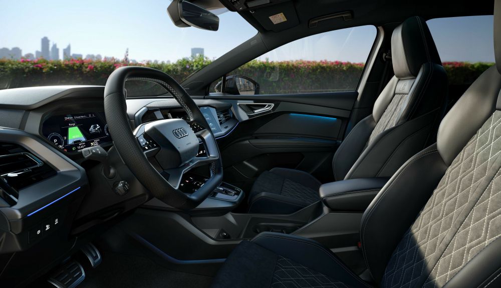Los Audi Q4 e-tron y Q4 Sportback e-tron mejora el equipamiento de serie Los Audi Q4 e-tron y Q4 Sportback e-tron mejora el equipamiento de serie