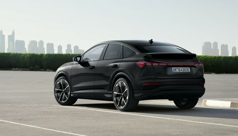 El Audi Q4 Sportback e-tron ofrece una carrocería más deportiva El Audi Q4 Sportback e-tron ofrece una carrocería más deportiva