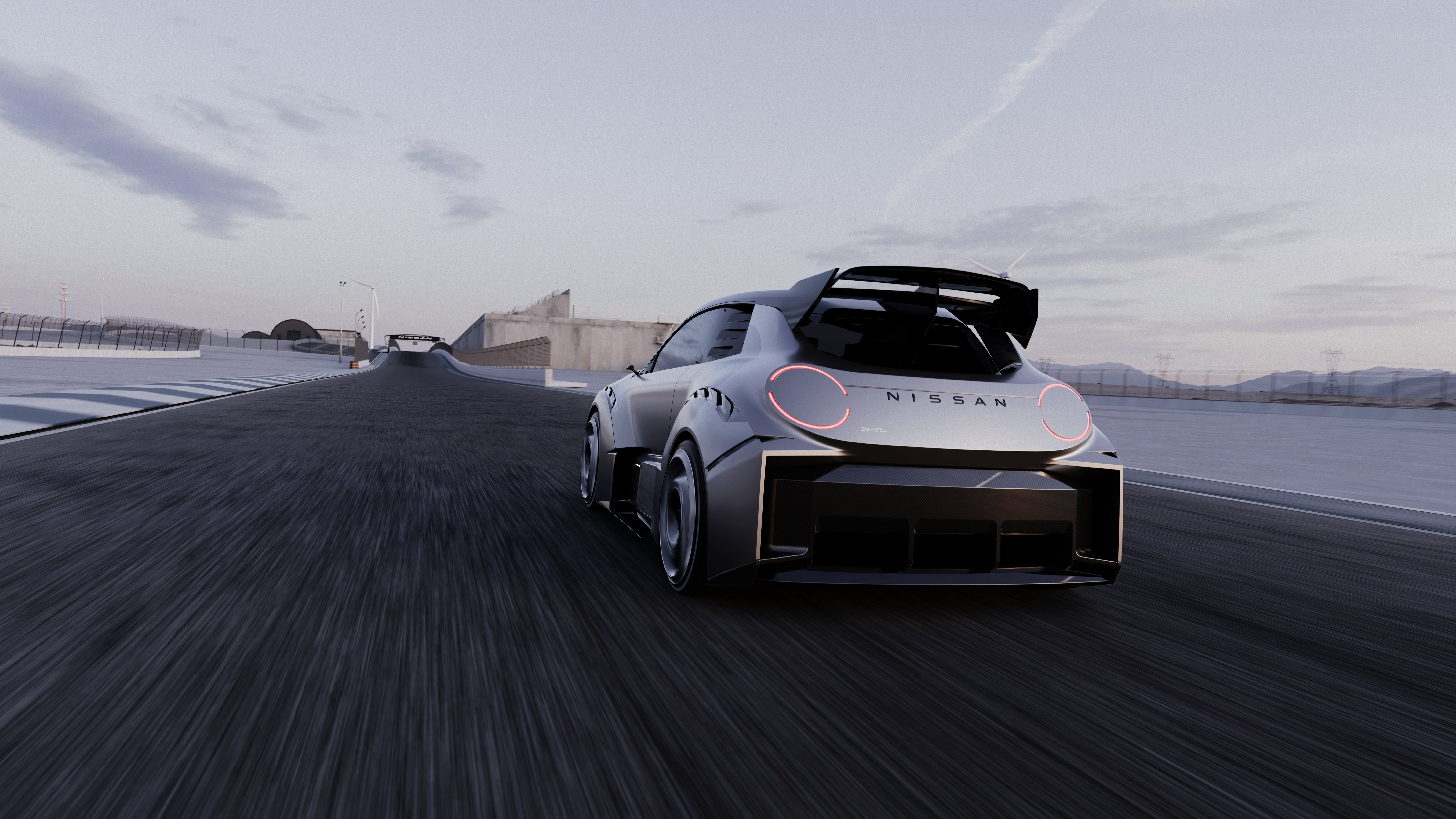El Nissan Concept 20-23 es un prototipo de un coche urbano deportivo y 100% eléctrico