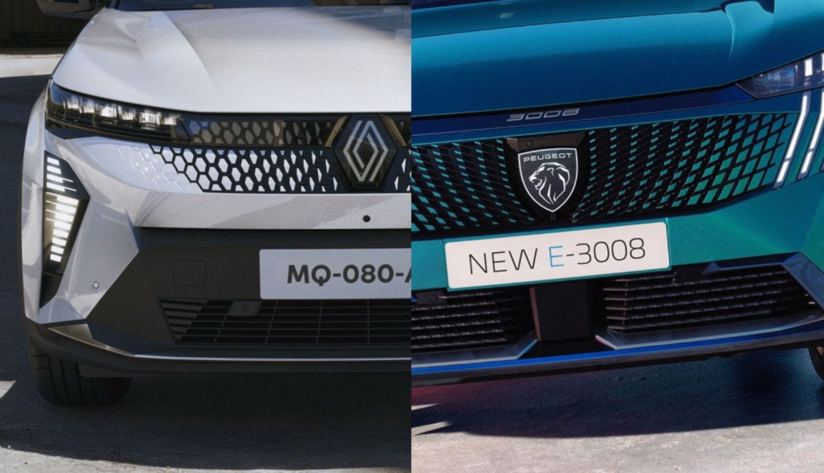 Peugeot E 3008 vs Renault Scénic E Tech