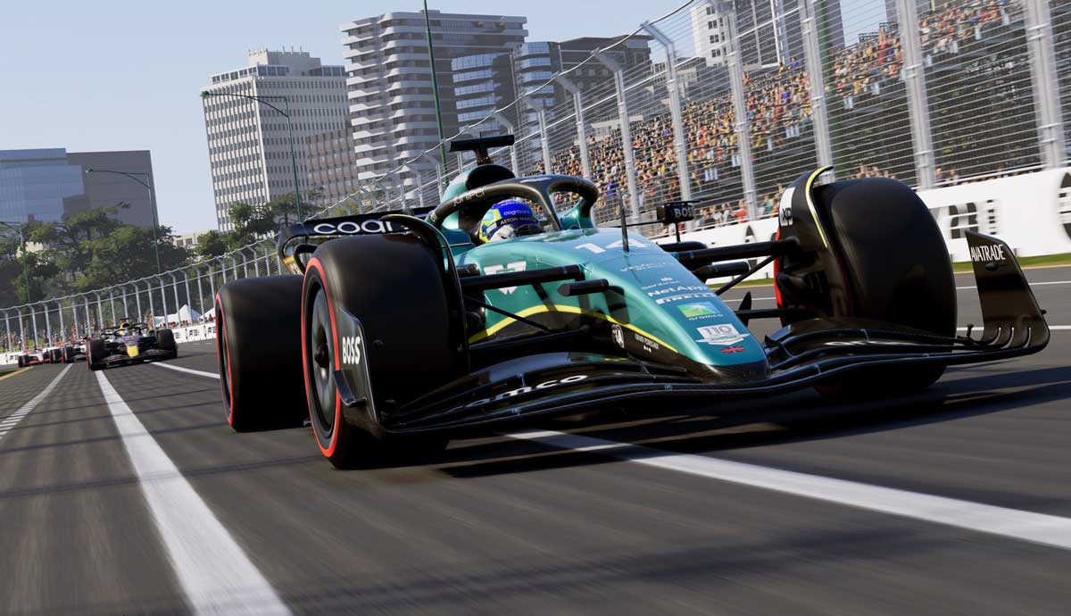 No es una fotografía, es el realismo del juego F1 23, ¡alucina!