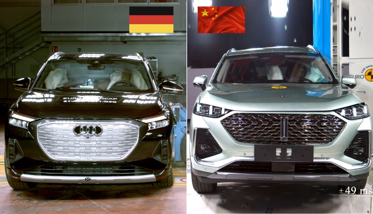 Coches chinos contra alemanes, son finalmente seguros, Lo analizamos en duelos