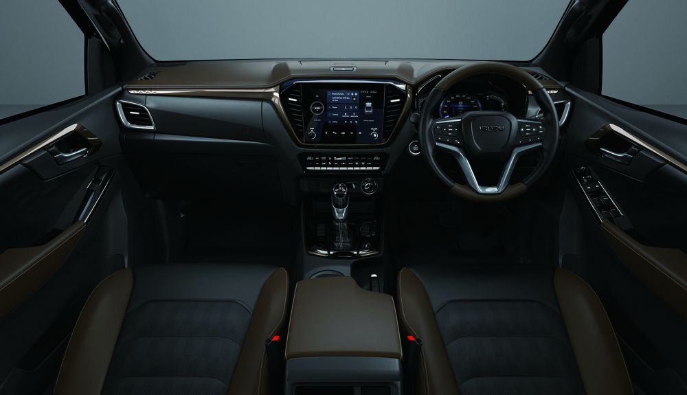 Imagen del interior del Isuzu D-Max 2024