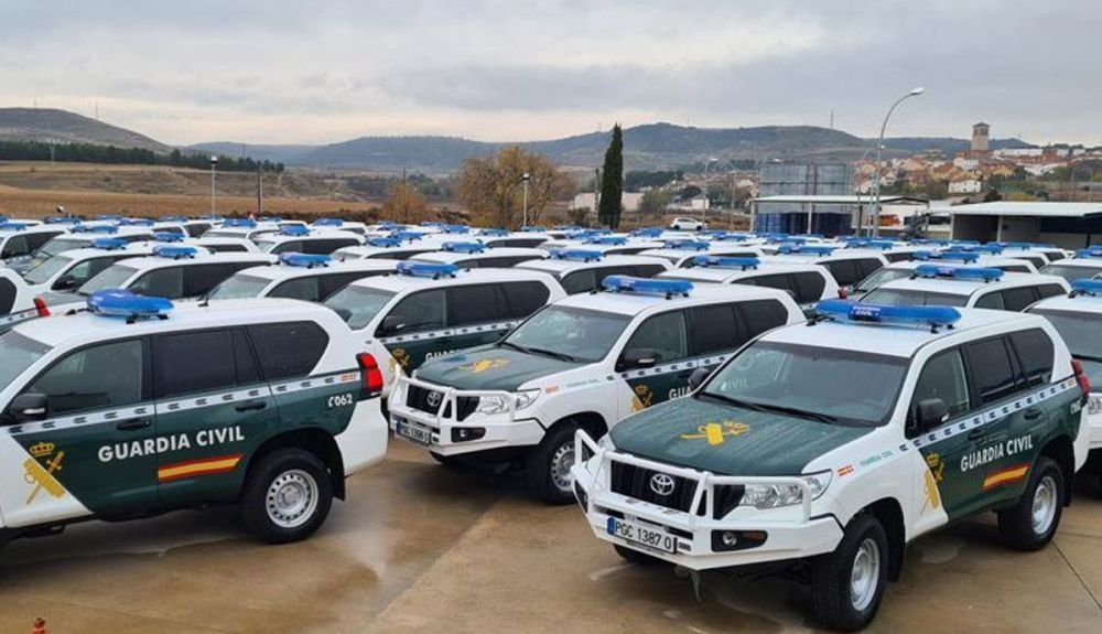 Parque móvil de la Guardia Civil
