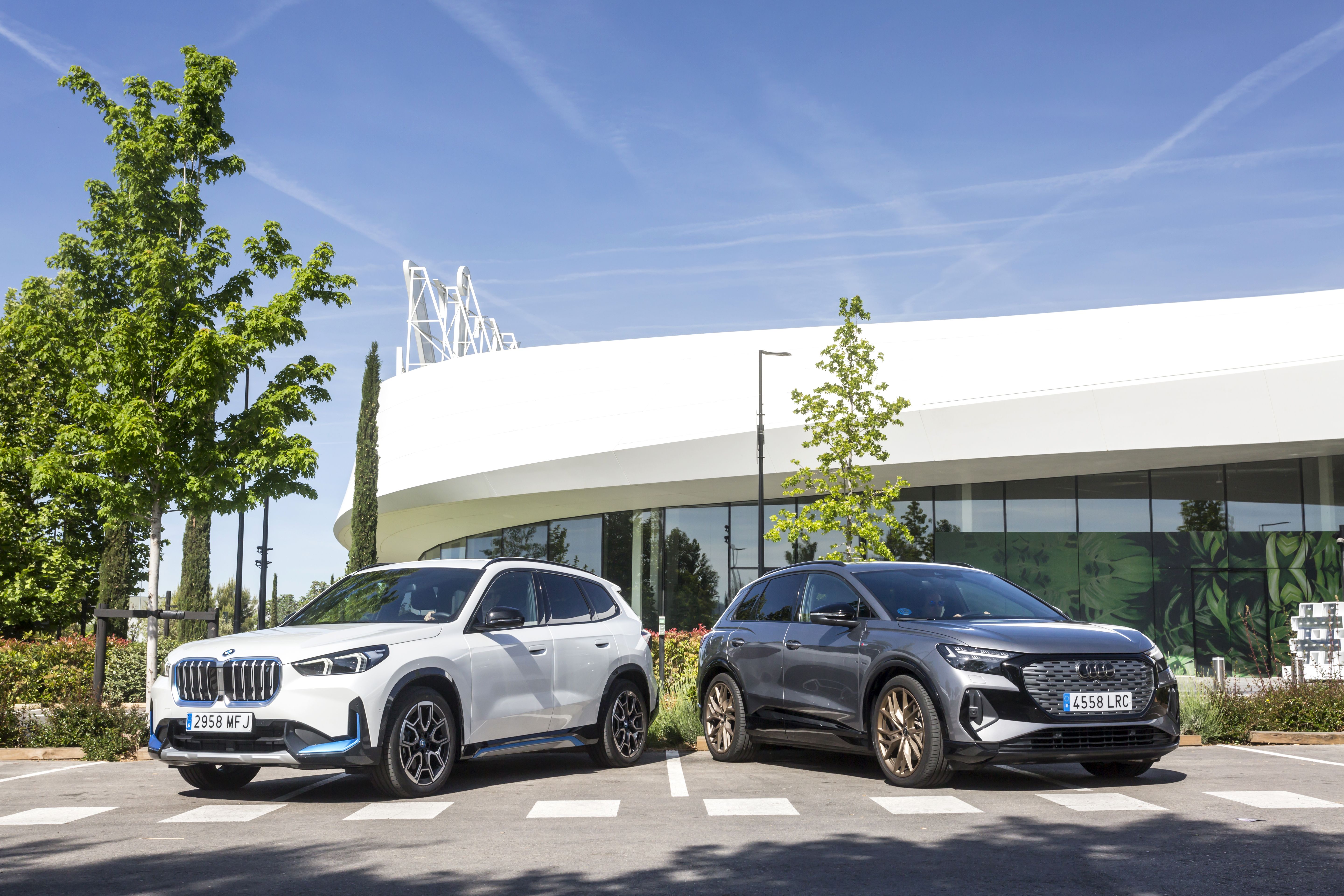 Audi Q4 e-tron 50 vs BMW iX1