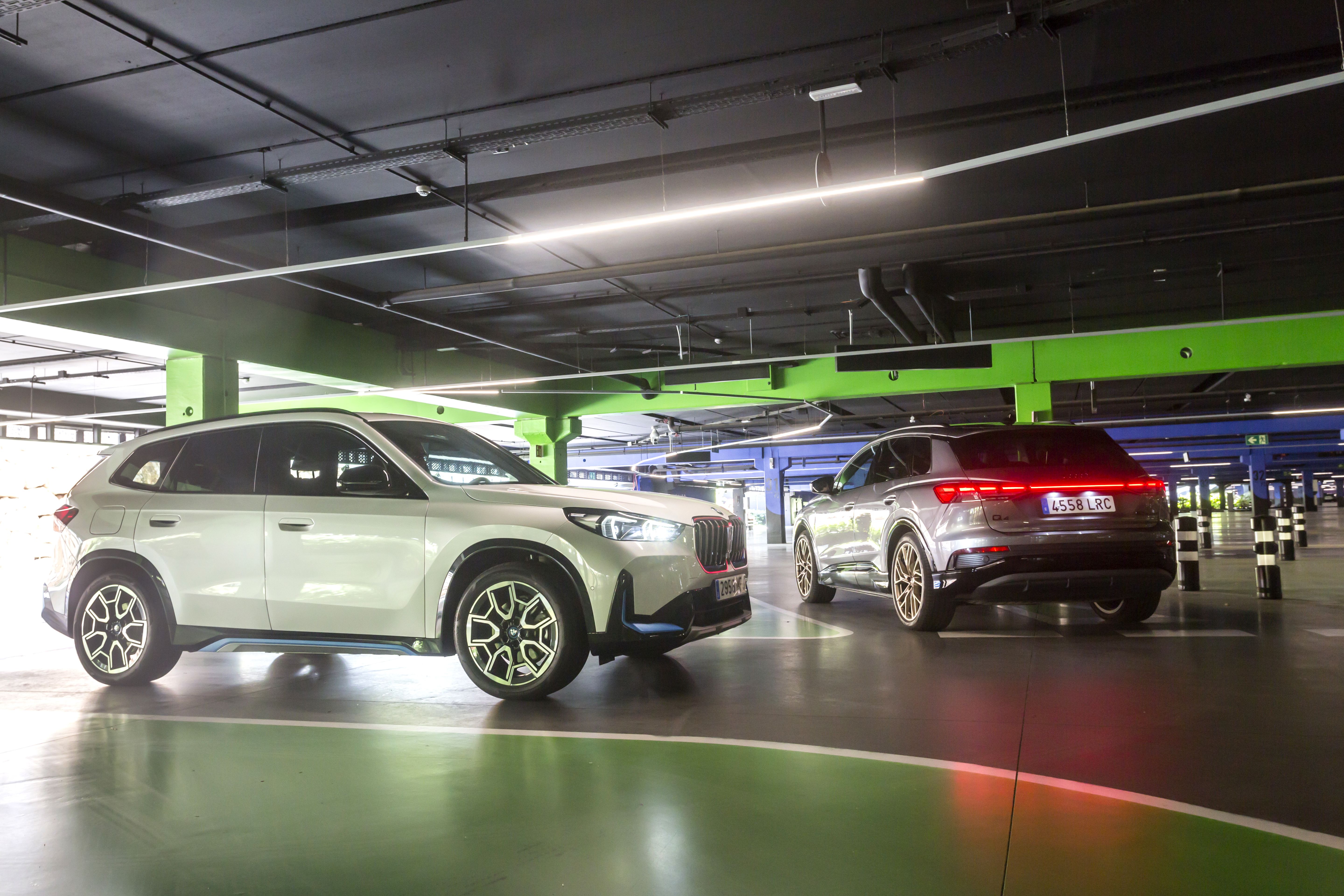 Audi Q4 e-tron 50 vs BMW iX1