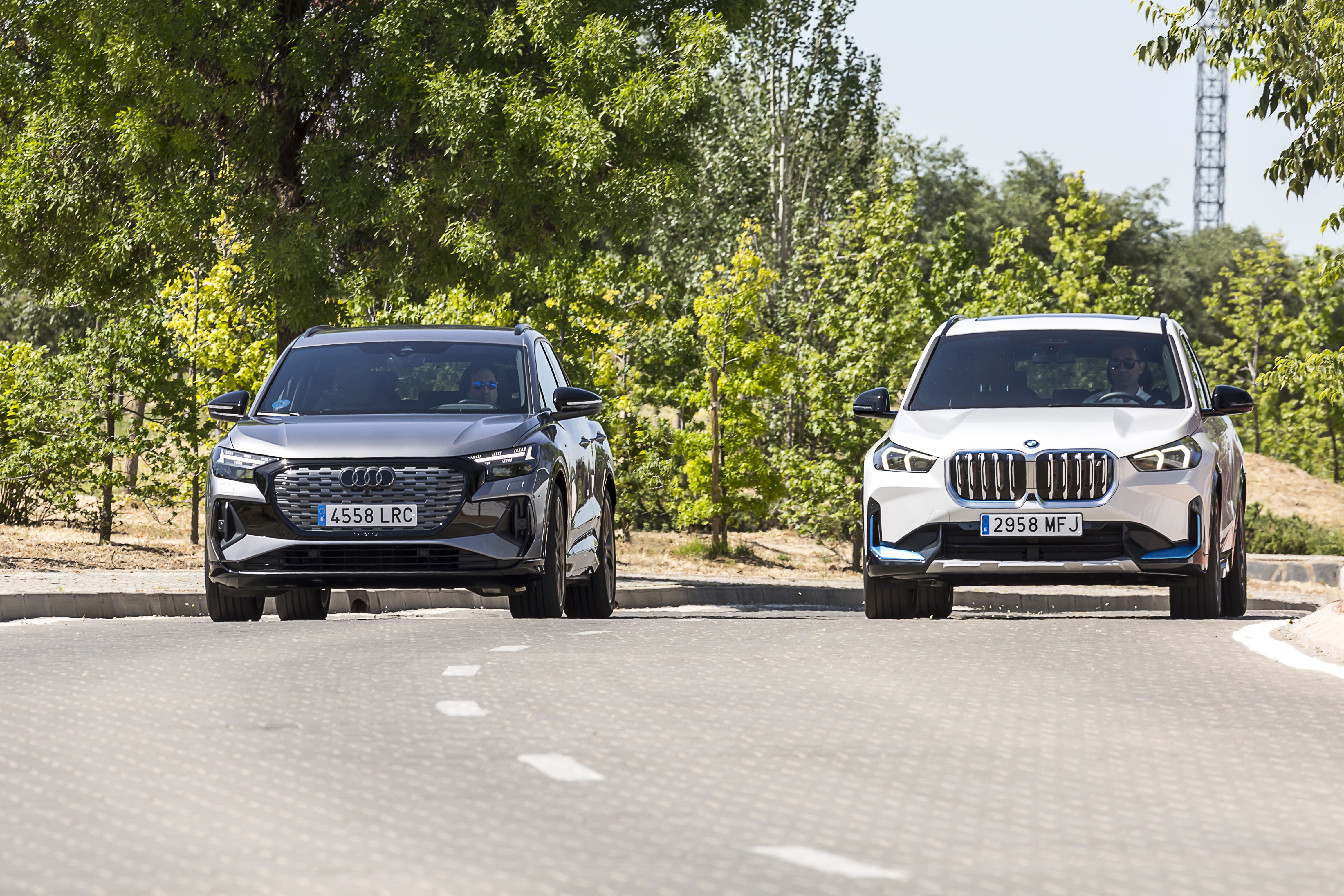 Audi Q4 e-tron 50 vs BMW iX1