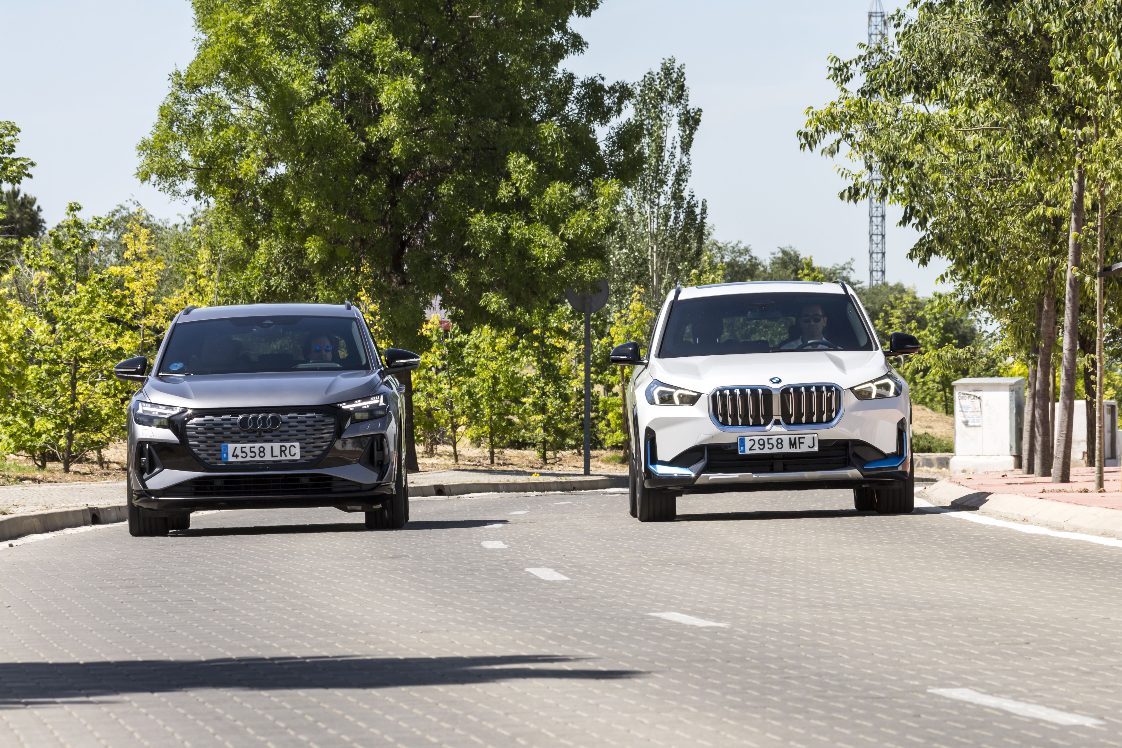 Audi Q4 e-tron 50 vs BMW iX1