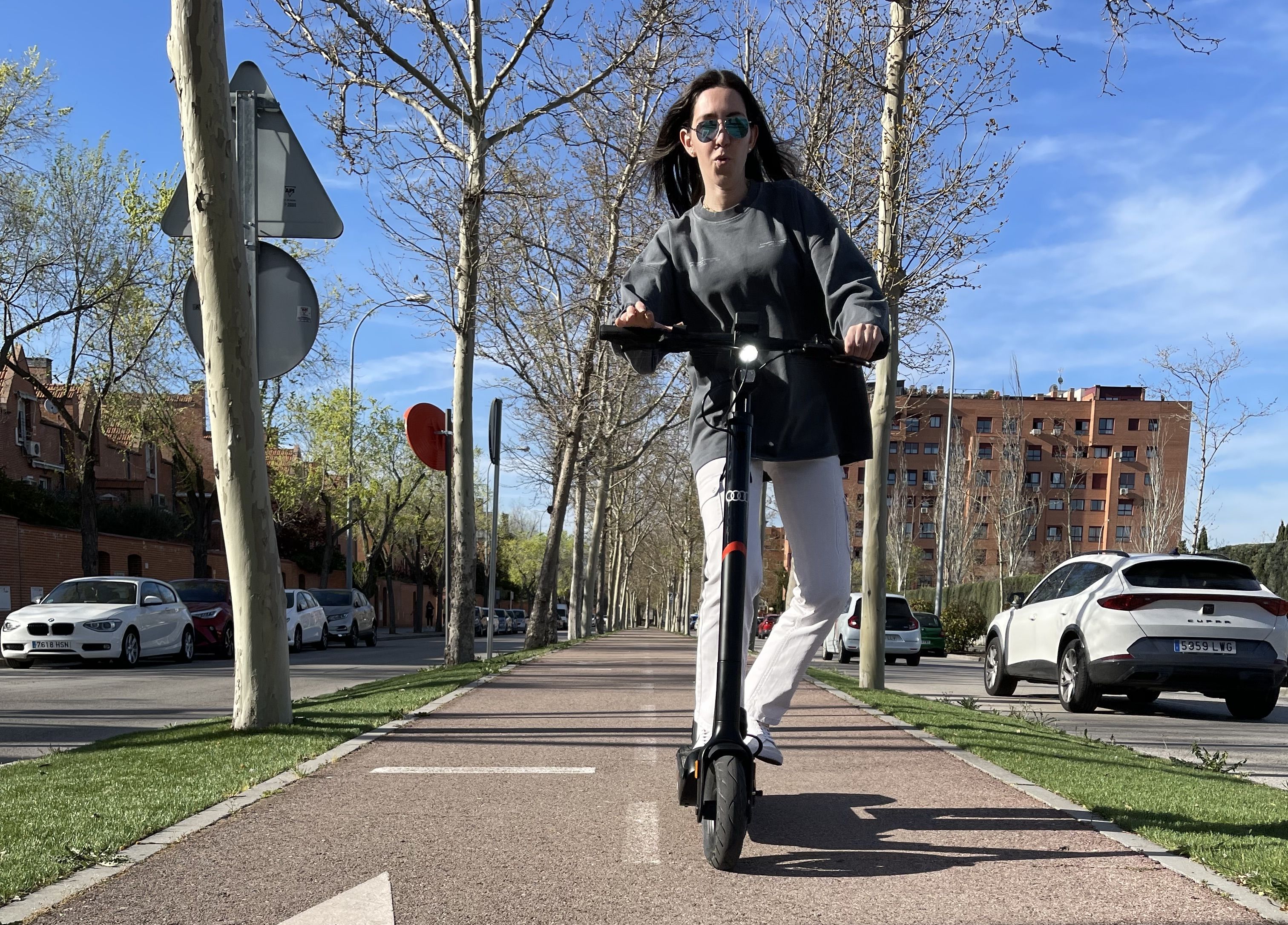 A prueba el patinete Audi Electric Kick Scooter by Egret