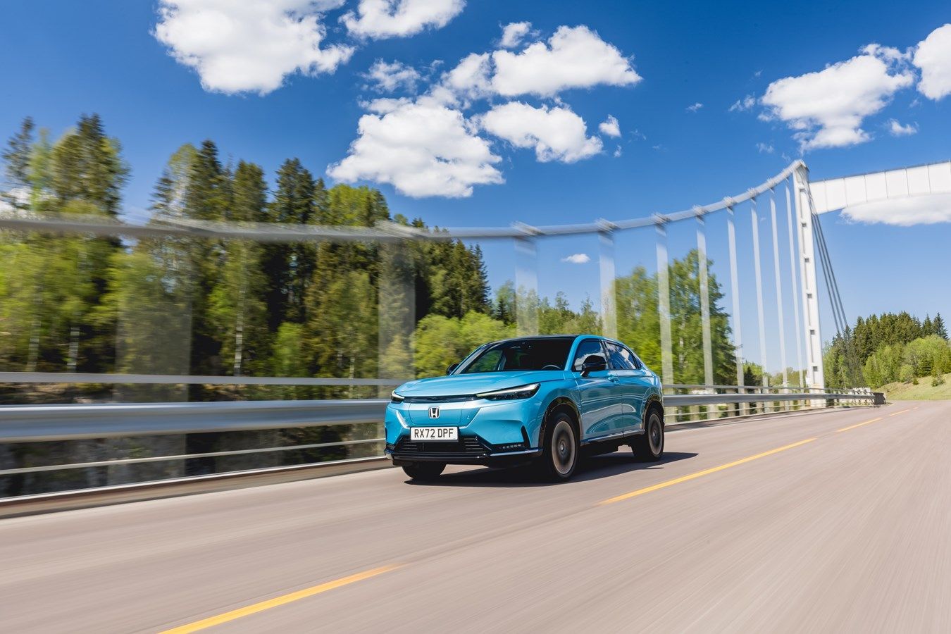 El Honda e:Ny1 es un nuevo SUV eléctrico que desearás tener, pero te costará comprar