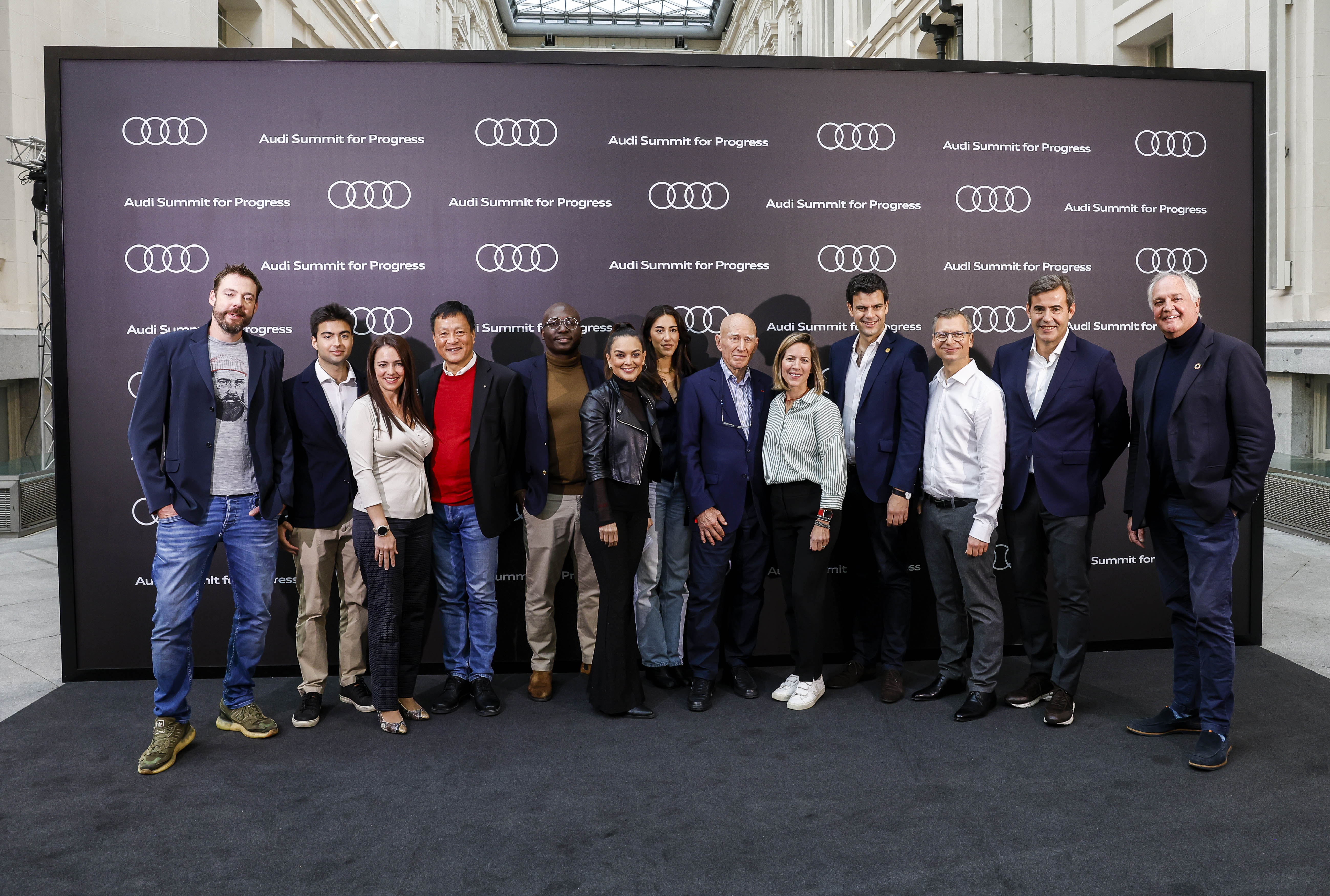 Audi Summit for progress