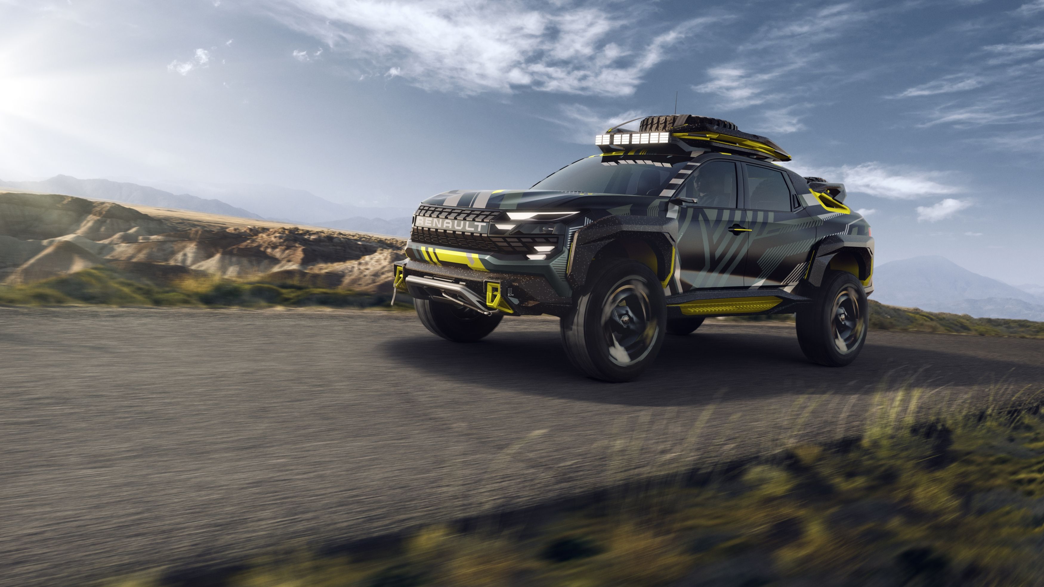 Renault acaba de presentar en Brasil el concepto Niagara, un pick up con algunos detalles de diseño que recibirá el futuro Dacia Duster