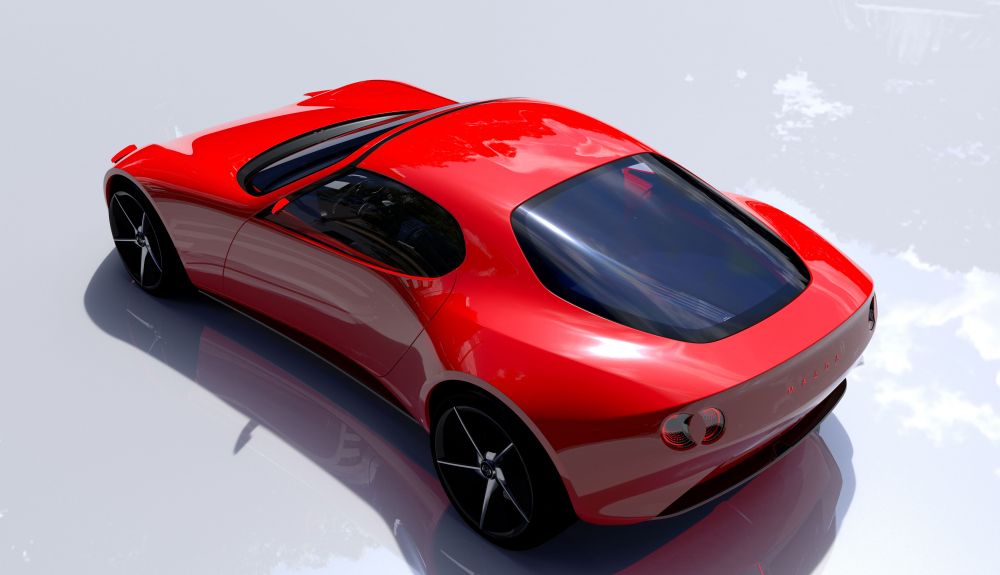 A diferencia de otros prototipos, el Mazda Iconic SP apuesta por un diseño muy sencillo pero con un gran impacto visual A diferencia de otros prototipos, el Mazda Iconic SP apuesta por un diseño muy sencillo pero con un gran impacto visual