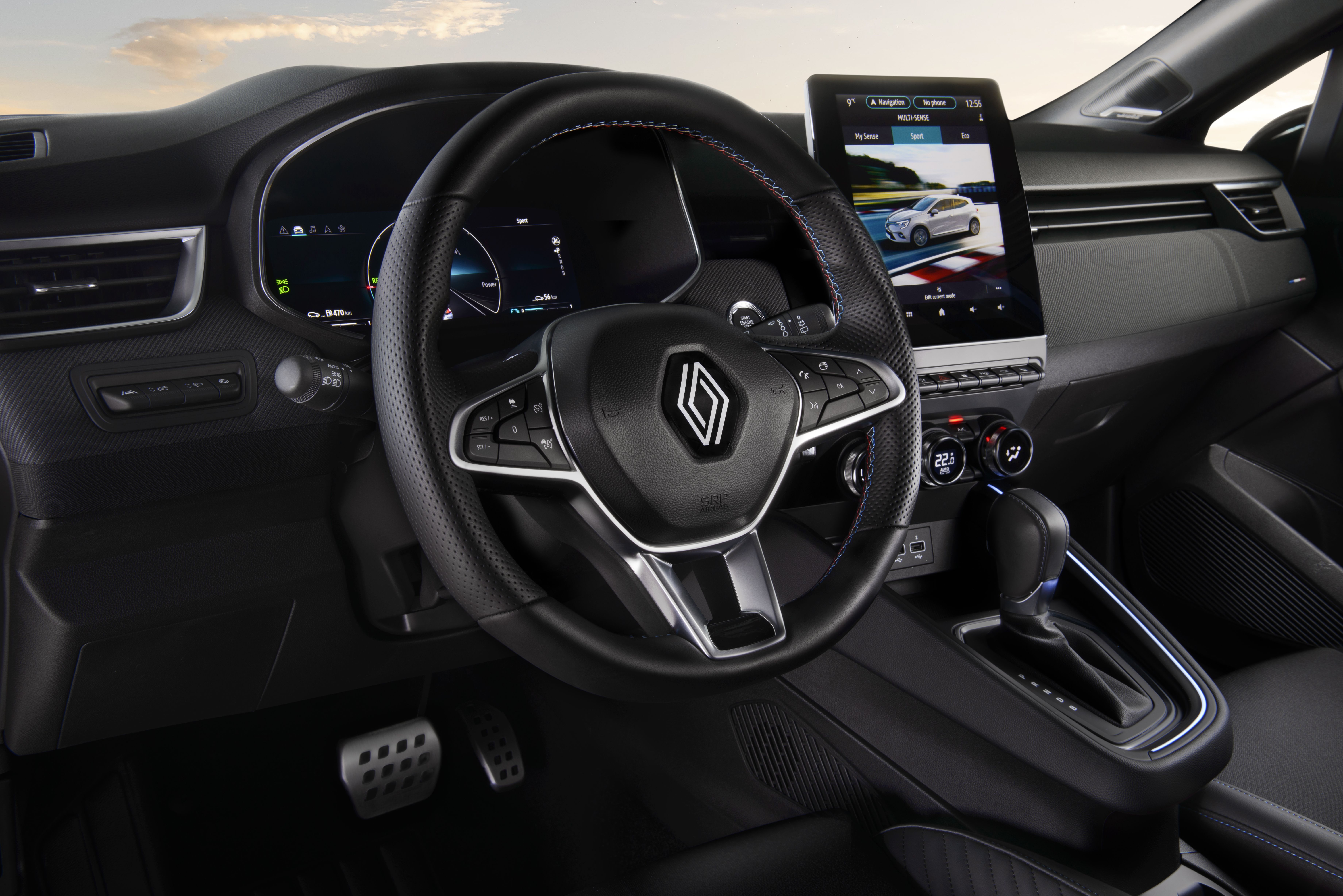 Interior del Nuevo Renault Clio