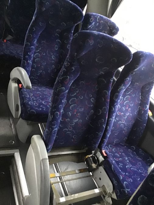 Asiento inexistente en la ITV