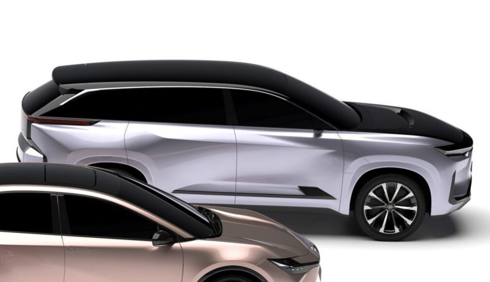 Imagen del concepto bZ Large presentado por Toyota en 2021 Imagen del concepto bZ Large presentado por Toyota en 2021