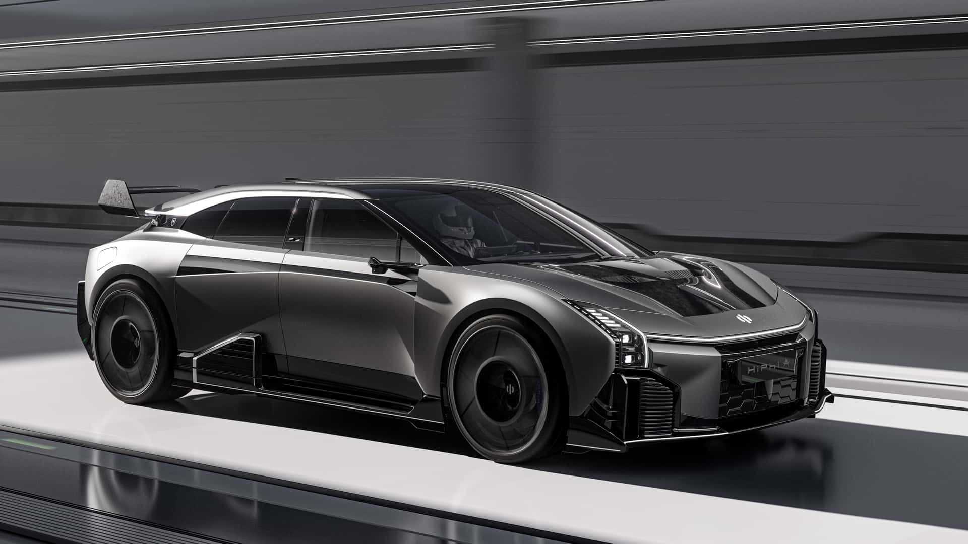 Así es la berlina eléctrica deportiva de HiPhi
