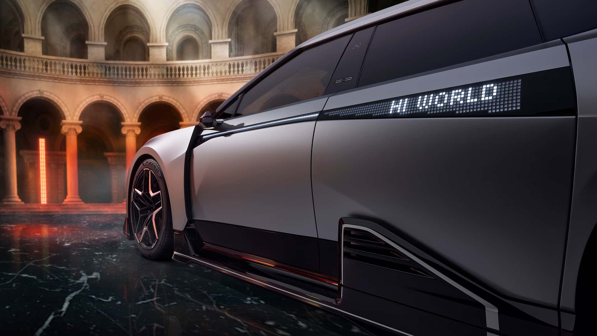 Así es la berlina eléctrica deportiva de HiPhi