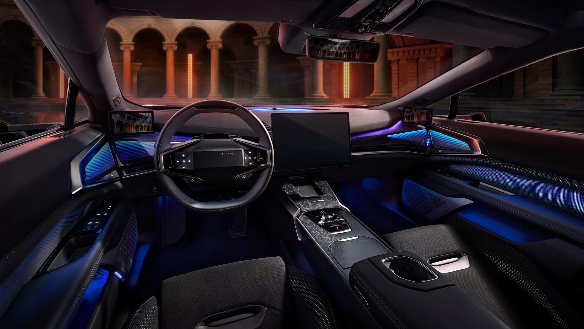 Así es la berlina eléctrica deportiva de HiPhi