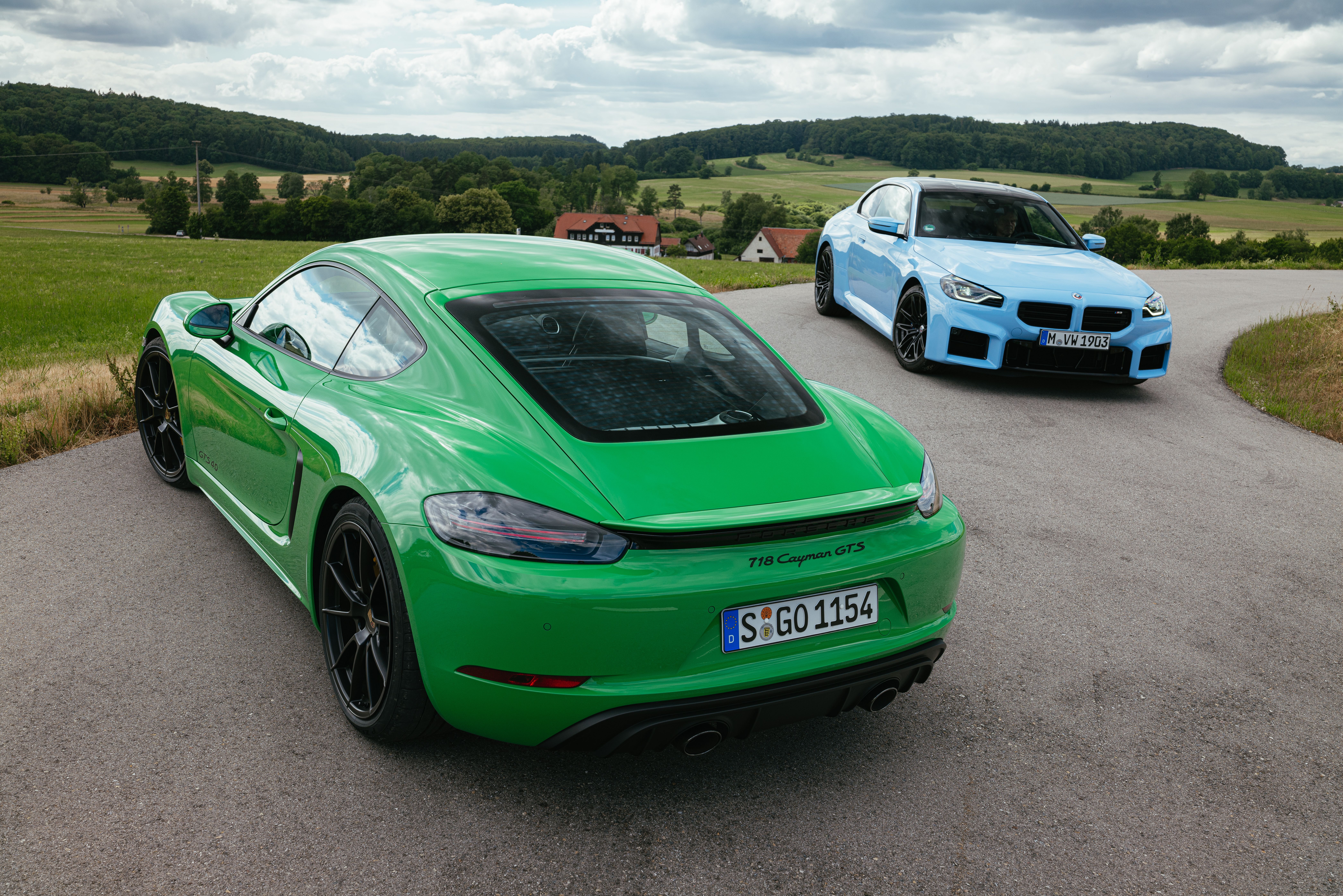 BMW M2 Coupé Automático vs Porsche 718 Cayman GTS 4.0