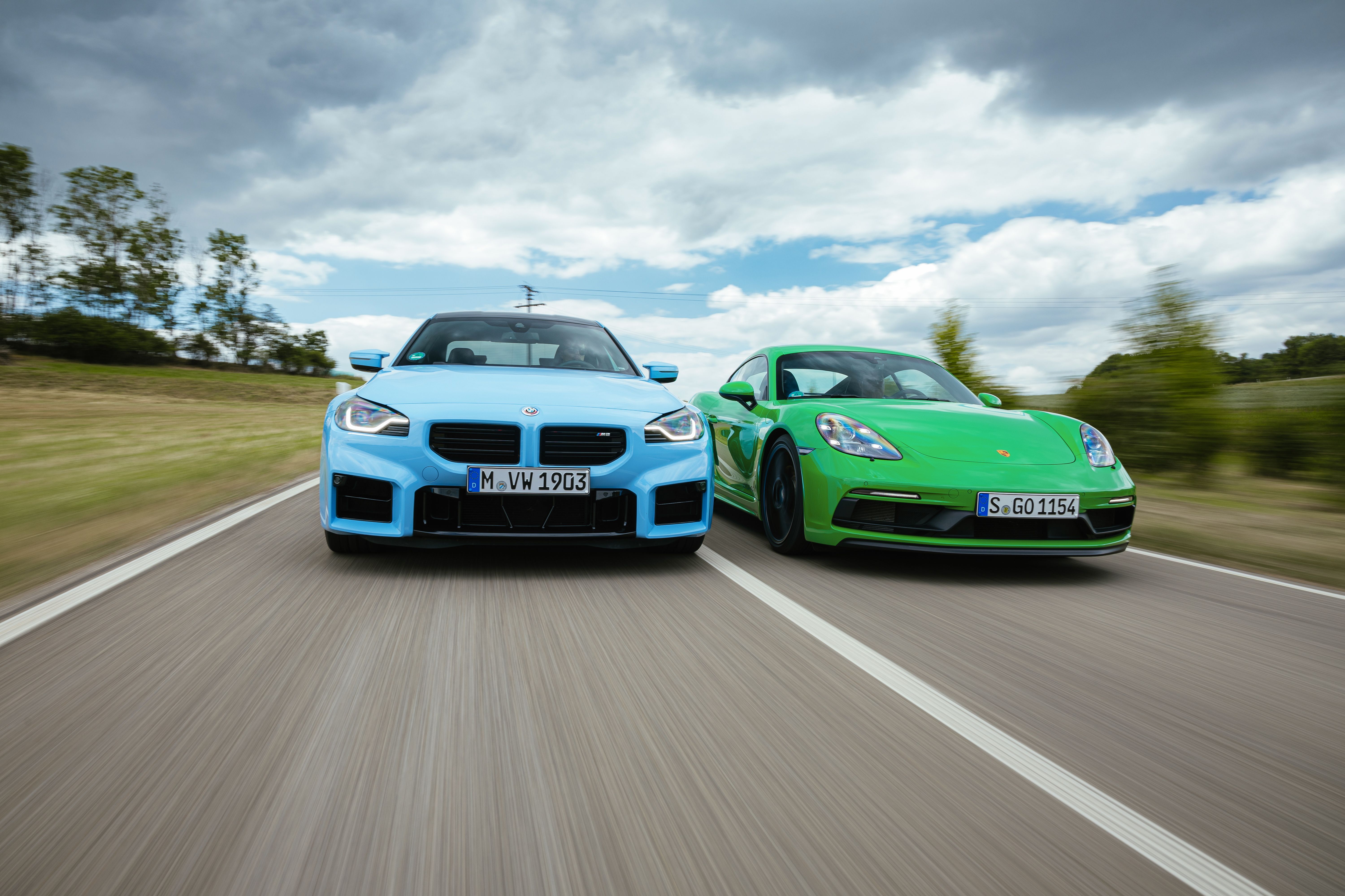 BMW M2 Coupé Automático vs Porsche 718 Cayman GTS 4.0