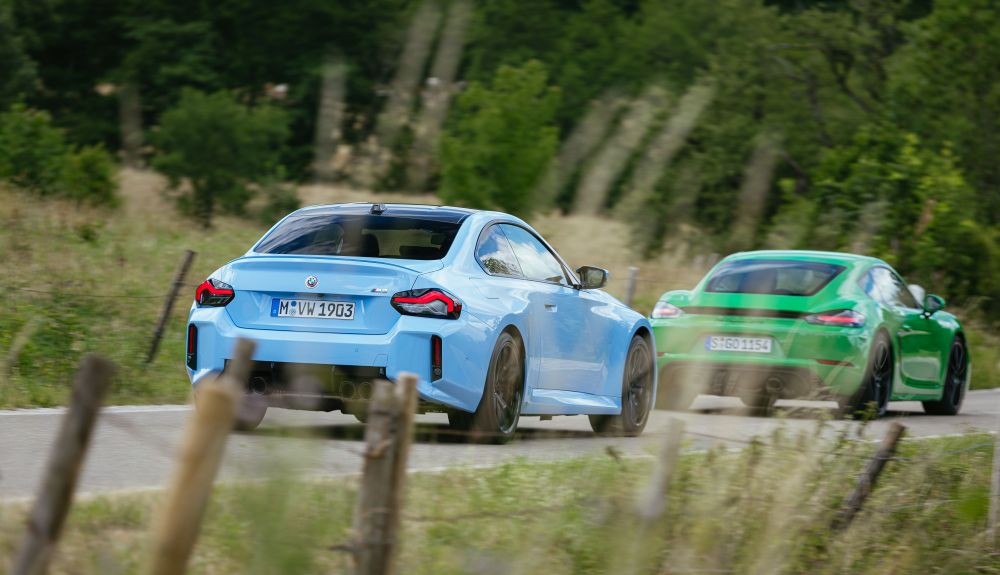 BMW M2 Coupé Automático vs Porsche 718 Cayman GTS 4.0 BMW M2 Coupé Automático vs Porsche 718 Cayman GTS 4.0