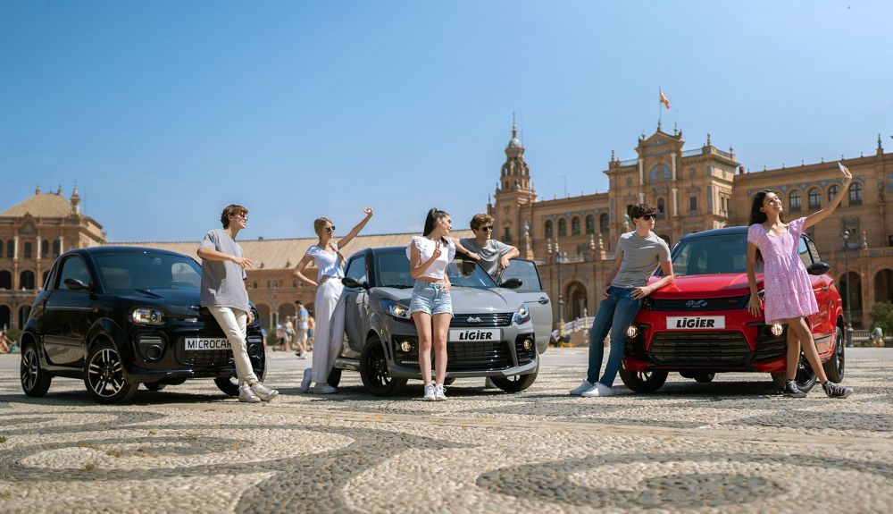 Ligier Myli en Sevilla Ligier Myli en Sevilla