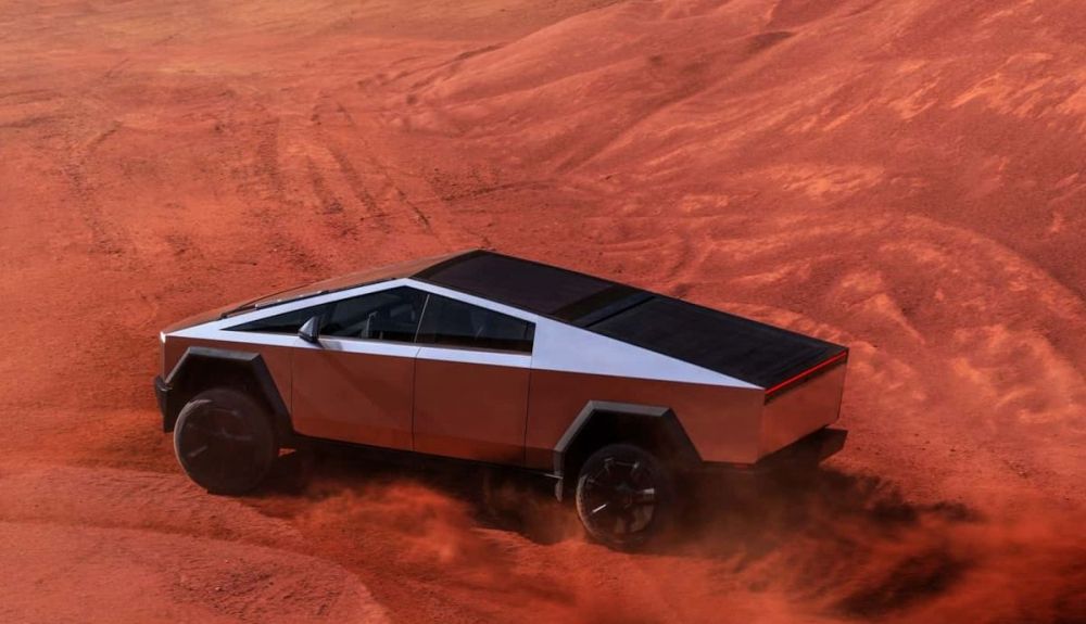 La cuña voladora, el Tesla Cybertruck ya es oficial, sabemos datos y que es más rápido que un 911 La cuña voladora, el Tesla Cybertruck ya es oficial, sabemos datos y que es más rápido que un 911