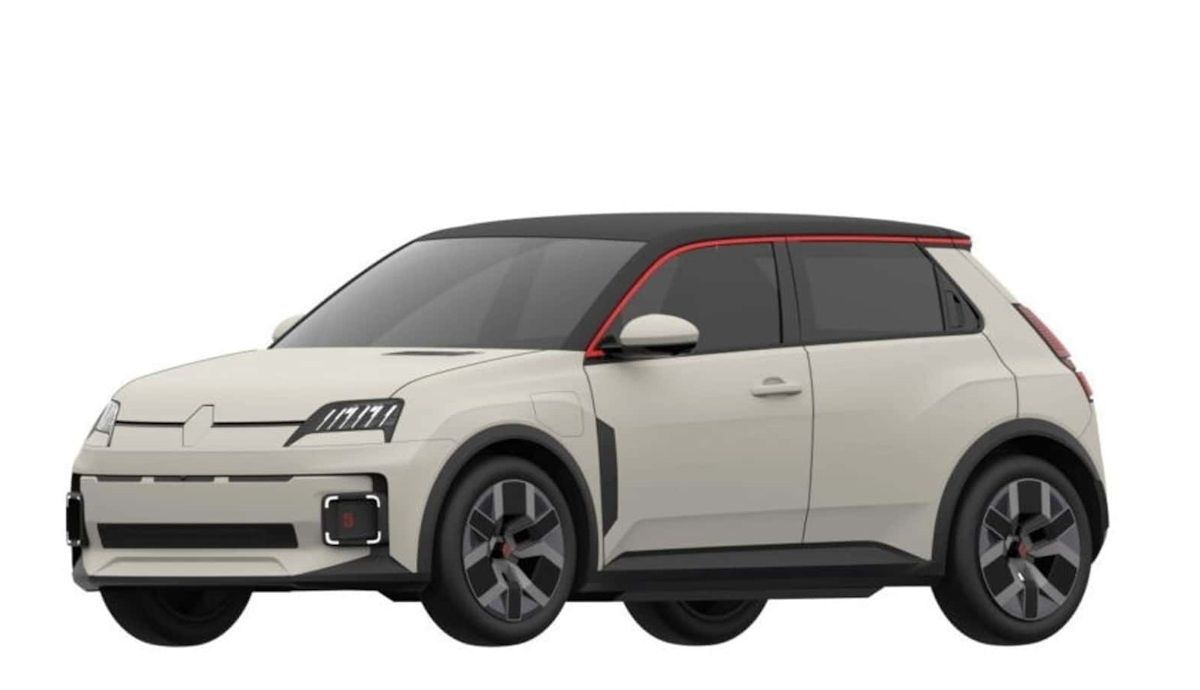 Aquí está por fin el Renault 5 en su imagen definitiva que esperabas ver y todos los datos del R5. Fuente: World Intellectual Property Organization.